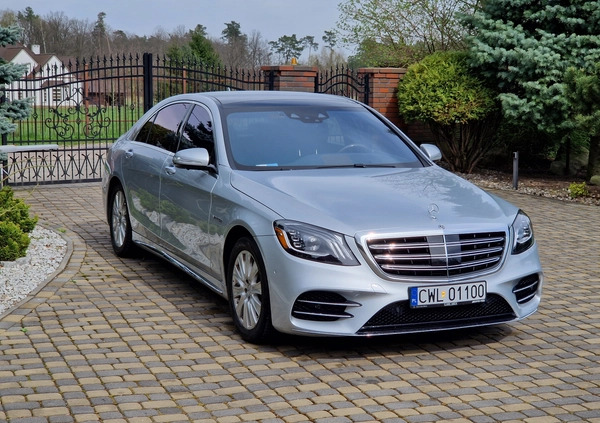 Mercedes-Benz Klasa S cena 275000 przebieg: 68000, rok produkcji 2018 z Włocławek małe 106